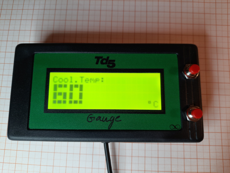 Td5 On Board Computer – Green LCD | OwlShop