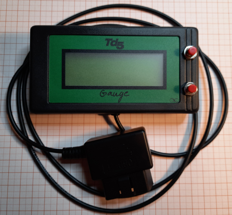 Td5 On Board Computer – Green LCD | OwlShop